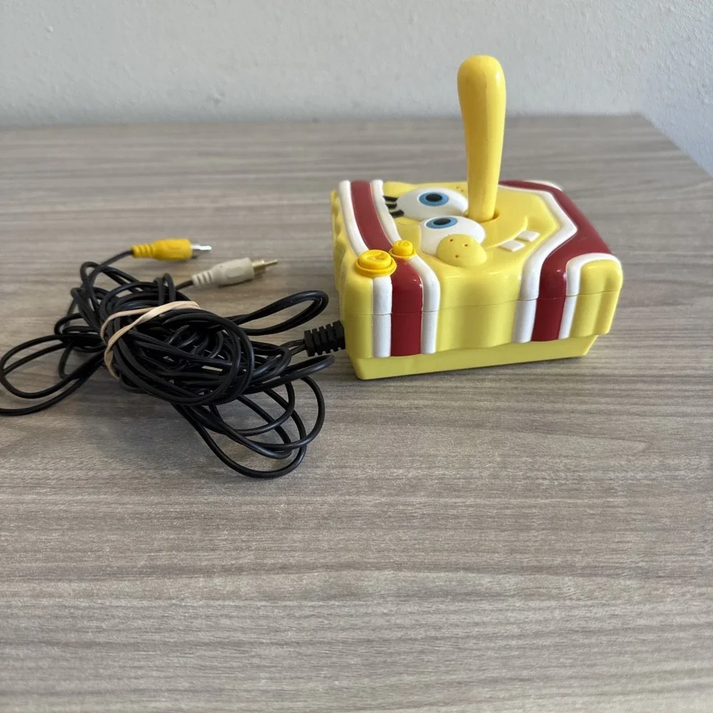 JAKKS Pacific SpongeBob SquarePants 2005 Plug N' in & Play TV Game Tested